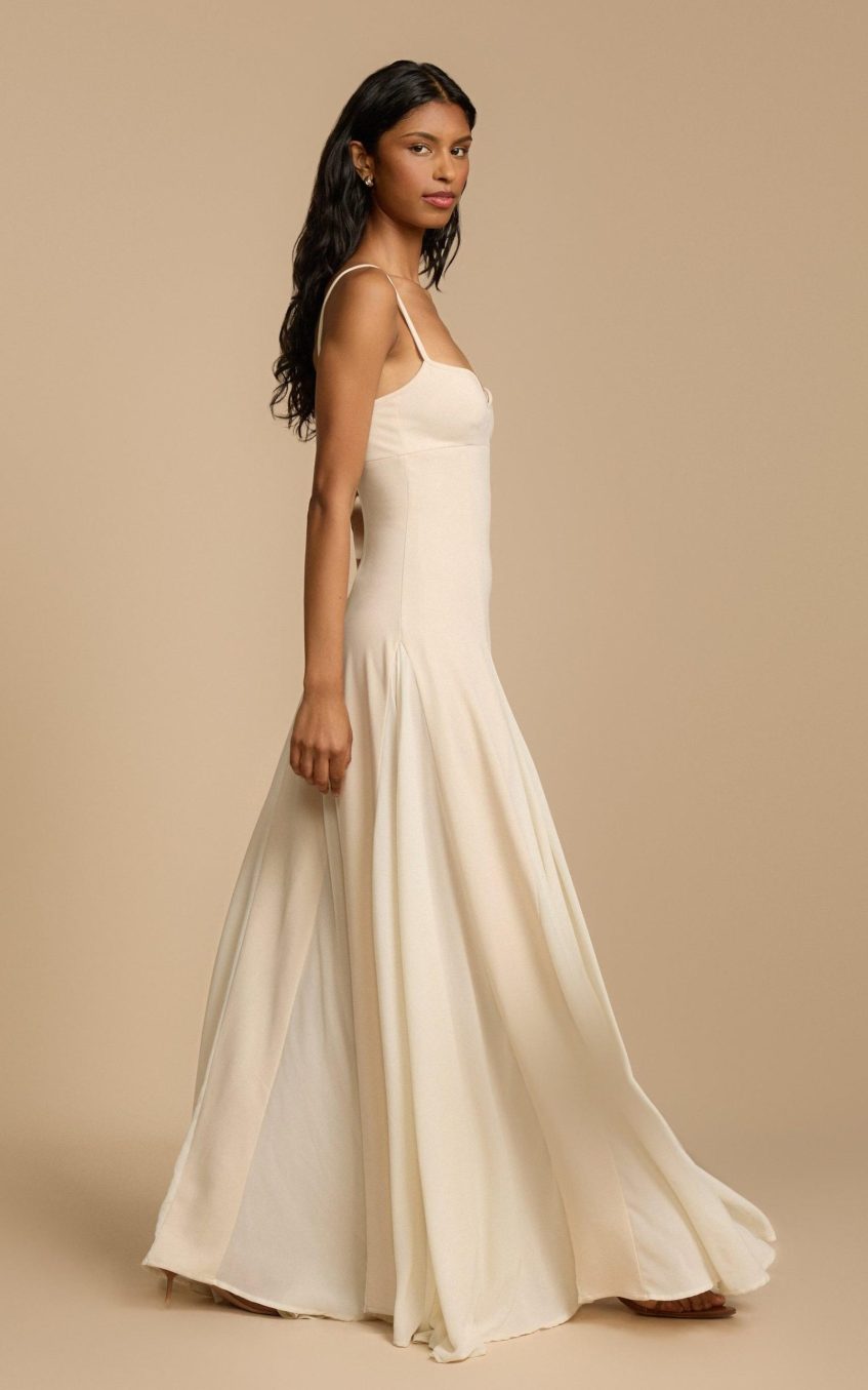 Solid Jersey Sleeveless Maxi Dress